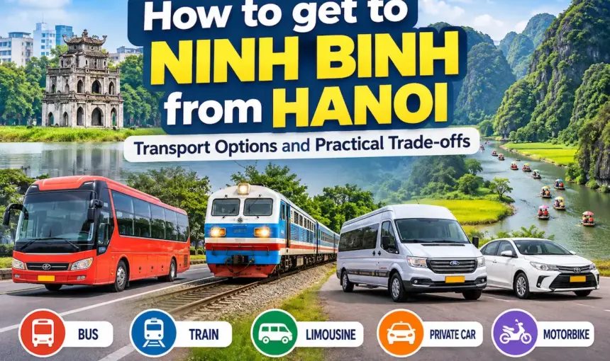 How to get to Ninh Binh from Hanoi: Transport Options and Practical Trade-offs