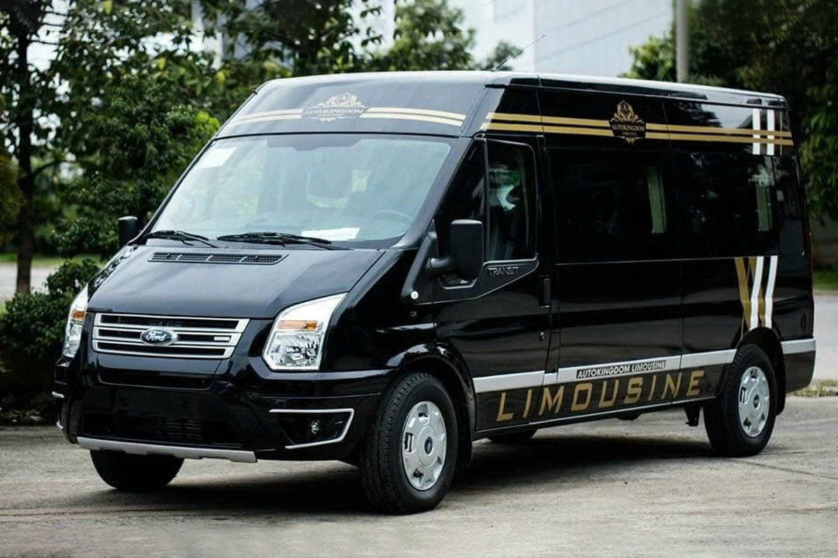 Limousine van offers a comfortable way to travel from Hanoi to Ninh Binh.